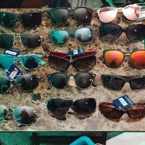 Foster Grant Women's Sunglasses Collection - Black, Brown, Silver